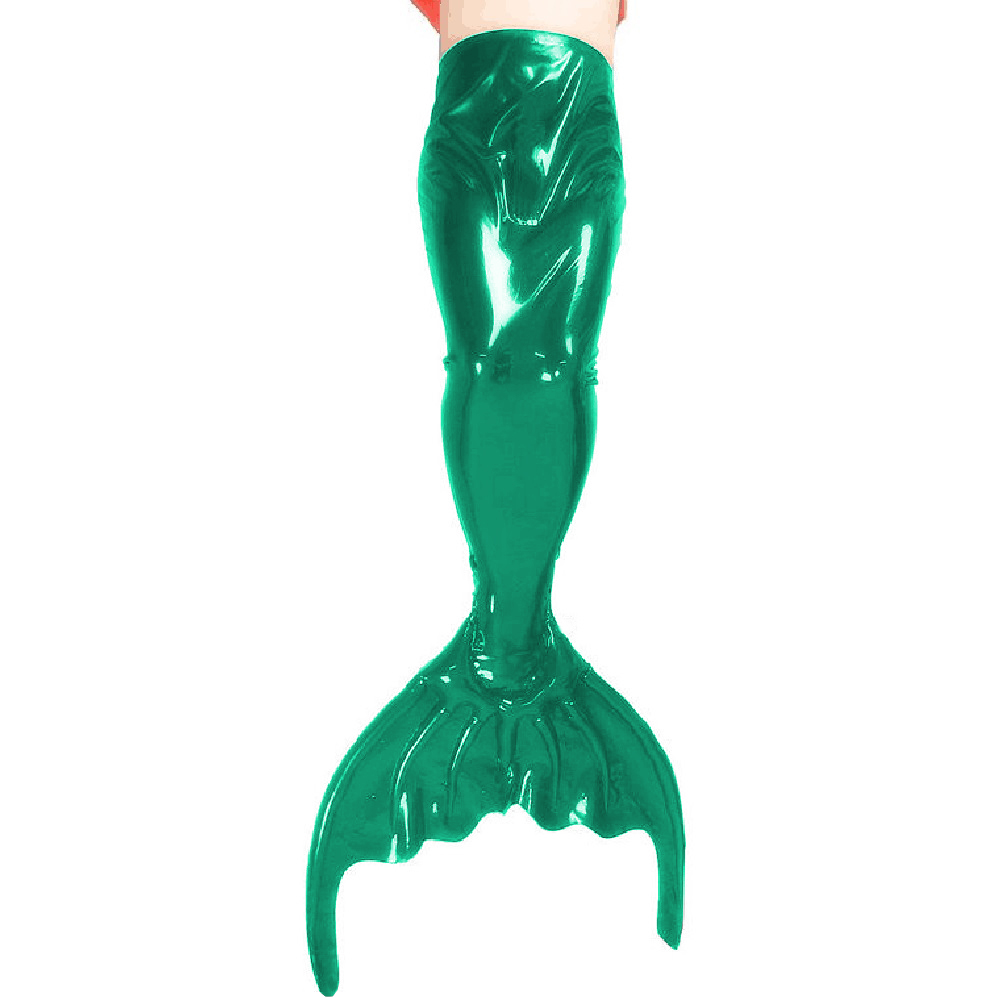 Glossy PVC Leather Skinny Mermaid Skirts for Women, High Waist,Slim Mermaid Maxi Skirt, Stage Performance Cosplay Costume, S-7XL