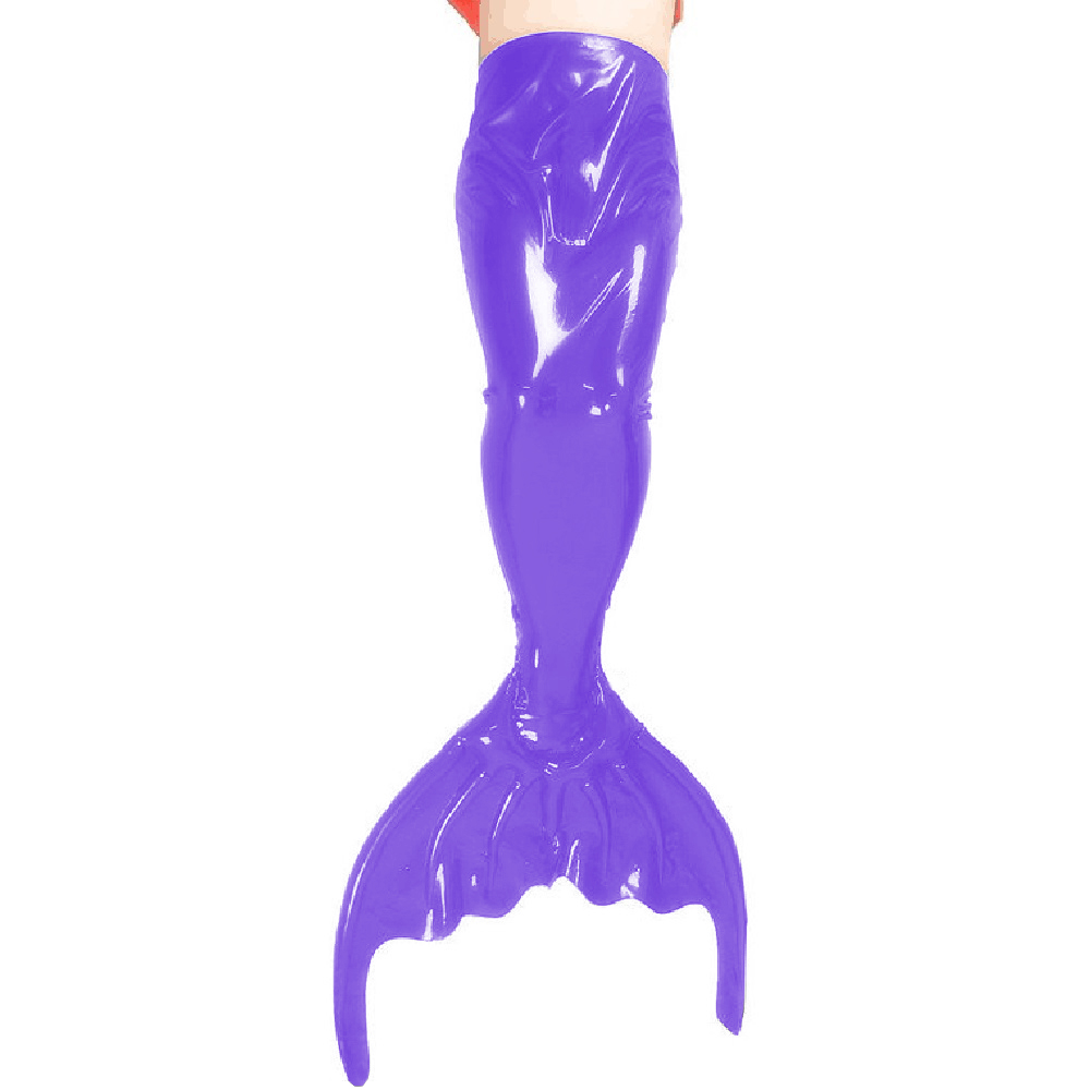 Glossy PVC Leather Skinny Mermaid Skirts for Women, High Waist,Slim Mermaid Maxi Skirt, Stage Performance Cosplay Costume, S-7XL