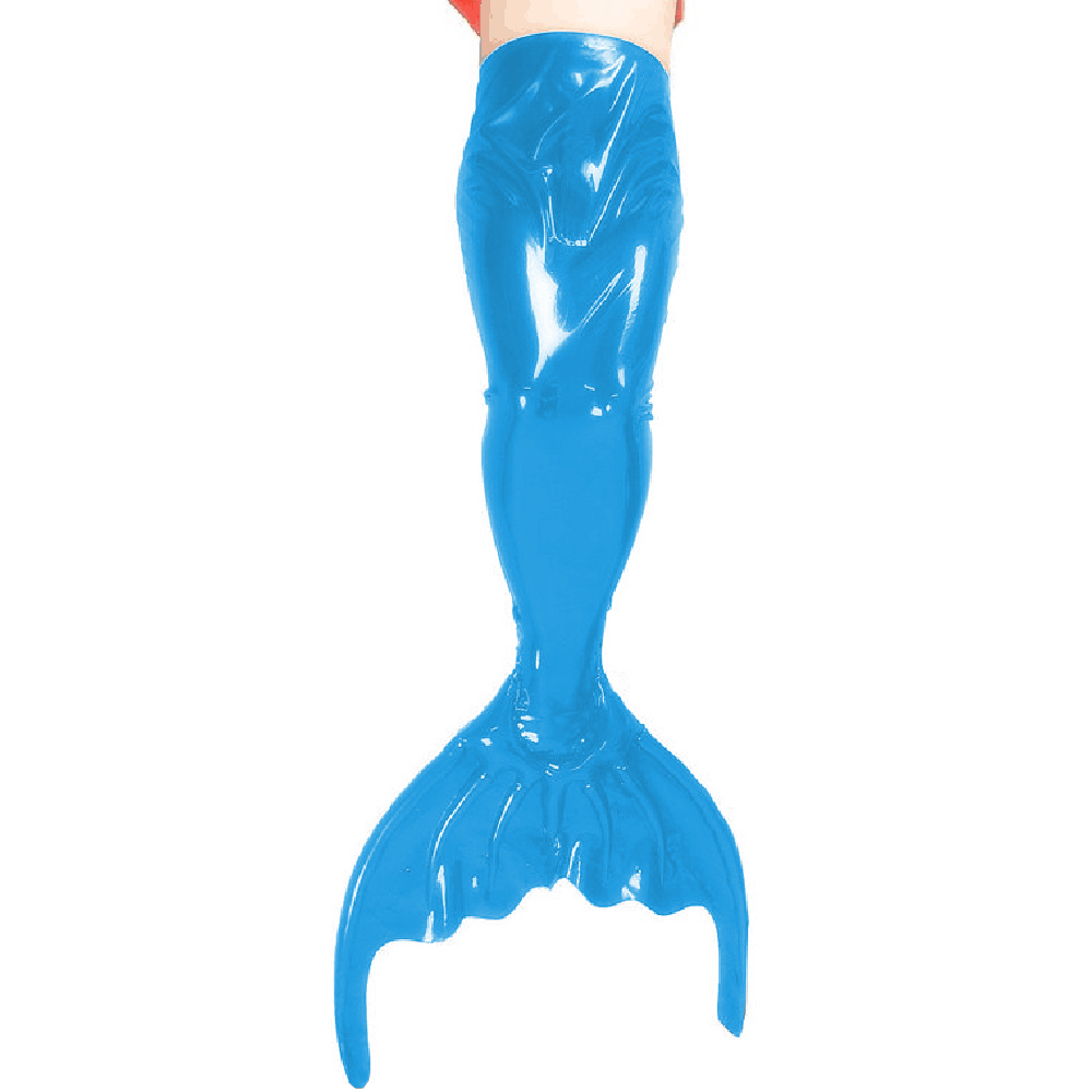 Glossy PVC Leather Skinny Mermaid Skirts for Women, High Waist,Slim Mermaid Maxi Skirt, Stage Performance Cosplay Costume, S-7XL