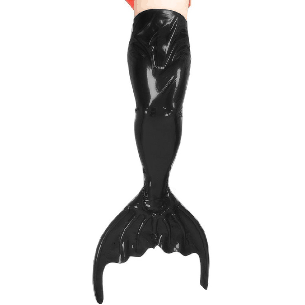 Glossy PVC Leather Skinny Mermaid Skirts for Women, High Waist,Slim Mermaid Maxi Skirt, Stage Performance Cosplay Costume, S-7XL