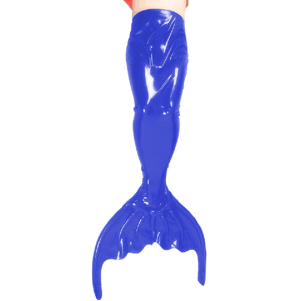 Glossy PVC Leather Skinny Mermaid Skirts for Women, High Waist,Slim Mermaid Maxi Skirt, Stage Performance Cosplay Costume, S-7XL