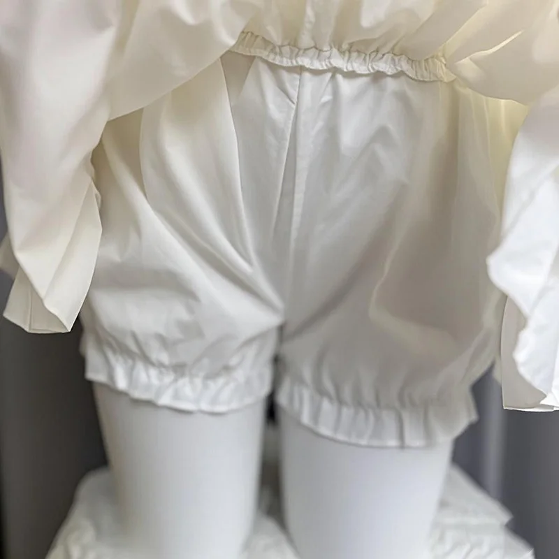 Lolita Sweet White Cake Skirt Women High Waist Sweet Lace Patchwork Slim Mini Skirts Japan Kawaii Spring Summer Ball Gown Skirt