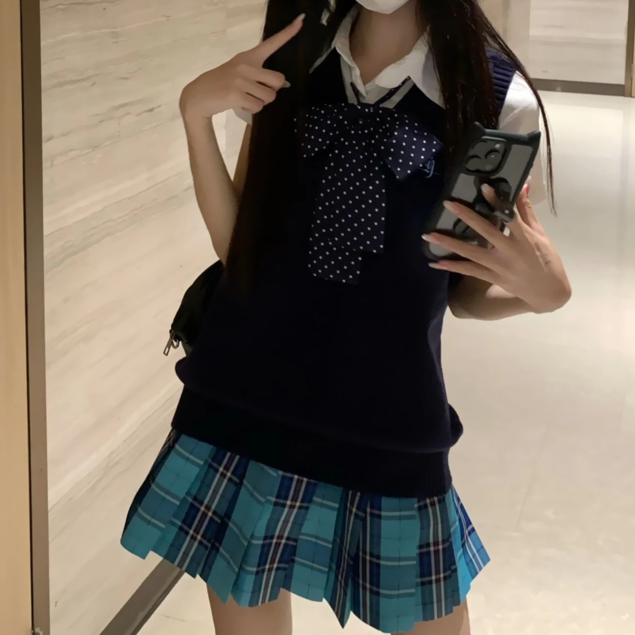 Plaid Pleated Skirts Girls All-match Korean Jk Skirt Uniform Japanese Jupe School Preppy A Line Mini Skirts