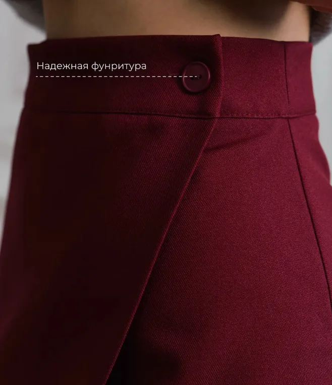 Office Lady Women Skirts 2026 New Women's High Waist A Line Skirt Slim Fit Split Hem Irregular Design Versatile Midi Skirt