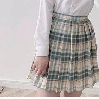 CZJMS Japan Women Pleated Skirt High Waist Fashion JK Plaid Mini Skirt Elegant Bow A Line Dancing Summer Girls Cosplay Faldas