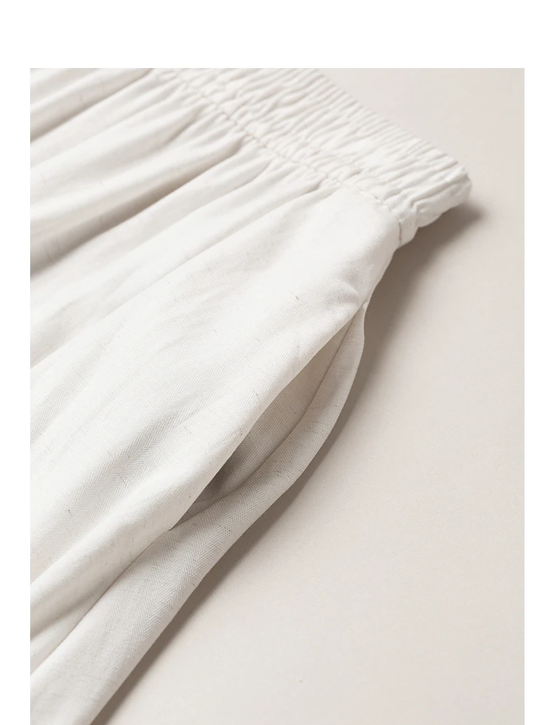 TOYOUTH Women Skirt Summer 2026 Wrinkled Texture Elastic Waist High Waist Cocoon Split A Line Soft Comfortable Daily Style