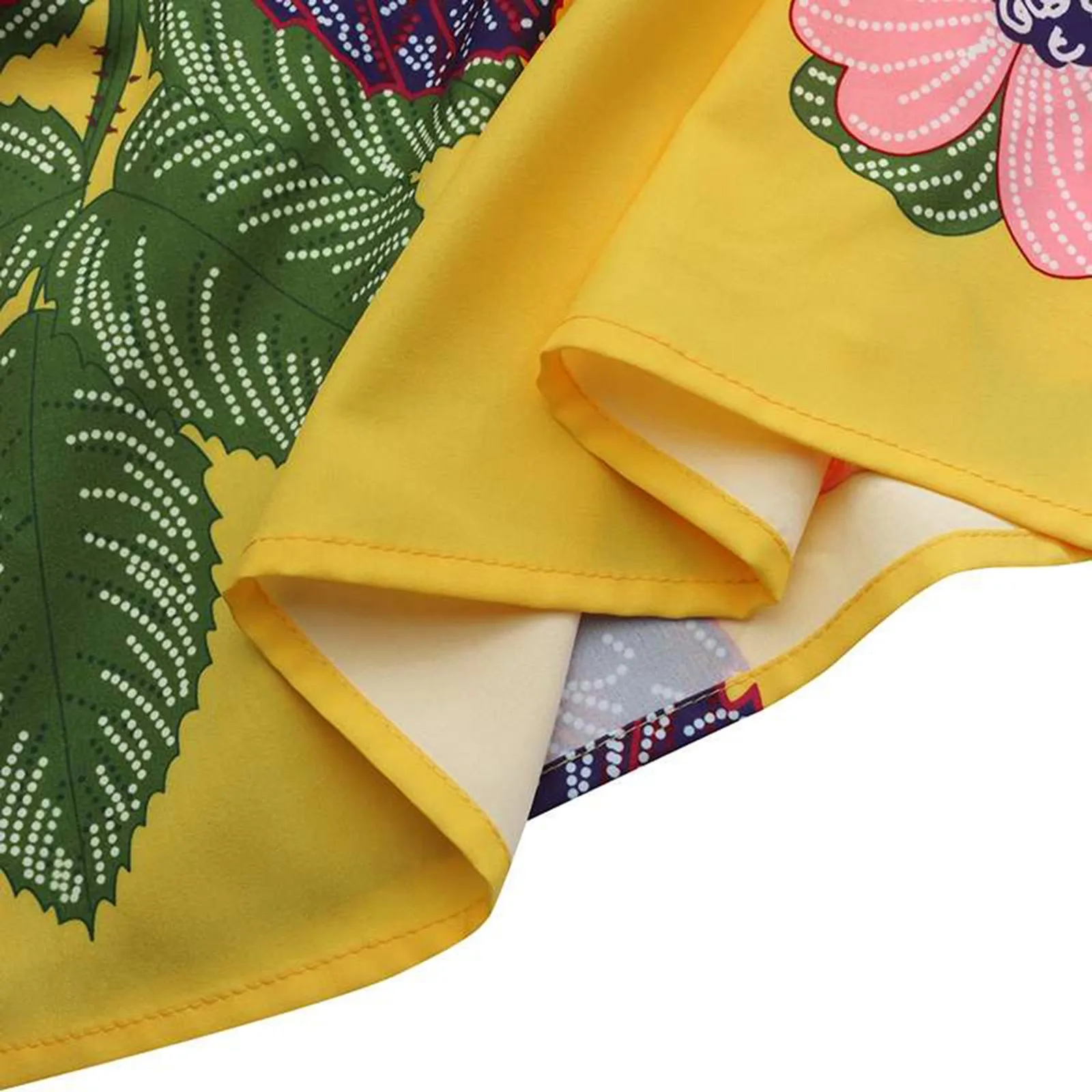 Bohemian Women Long Skirt Large Swing High Waist Floral Printing A-Line Skirt Women Faldas Fashion Casual Party Skirt Pockets