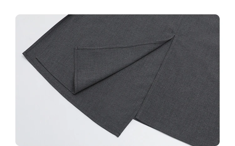 CHIC VEN New Women Skirts Loose Casual Solid Straight Tube Design Irregular Slit Female Skirt Ladies Clothes Spring Autumn 2025