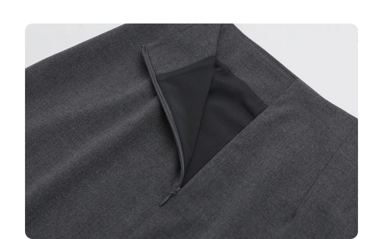 CHIC VEN New Women Skirts Loose Casual Solid Straight Tube Design Irregular Slit Female Skirt Ladies Clothes Spring Autumn 2025