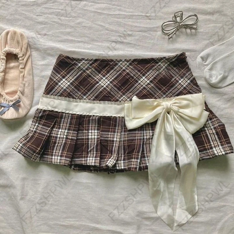 Classic Minimalist Women's Summer Dress Y2K Skirt Grunge Goth Hip Hop Fashion Casual Mini Skirt Spicy Girls Half length skirt
