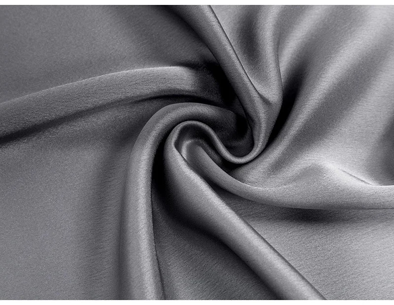 Women High Quality Satin Skirt Midi Elastic Waist Split Skirts Ladies Office Black A Line Satin Skirts With Split For Women