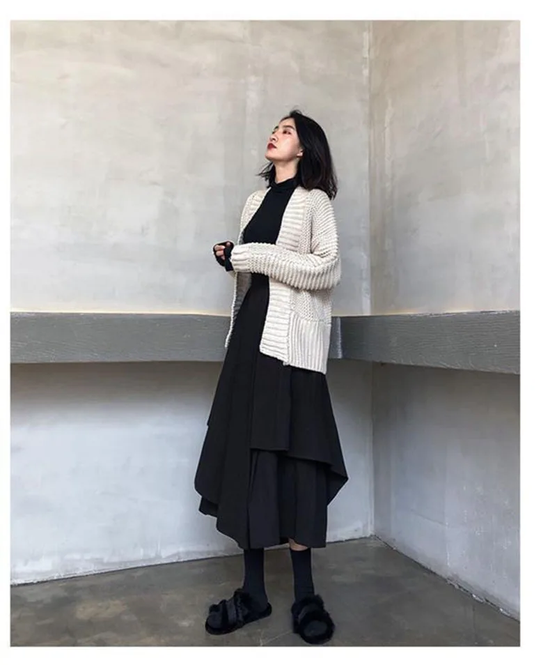 Women Black Skirts Japanese Gothic Irregular High Waist Pleated Skirt Pants for Women Vintage Cargo Skirts Female Clothes Ladies