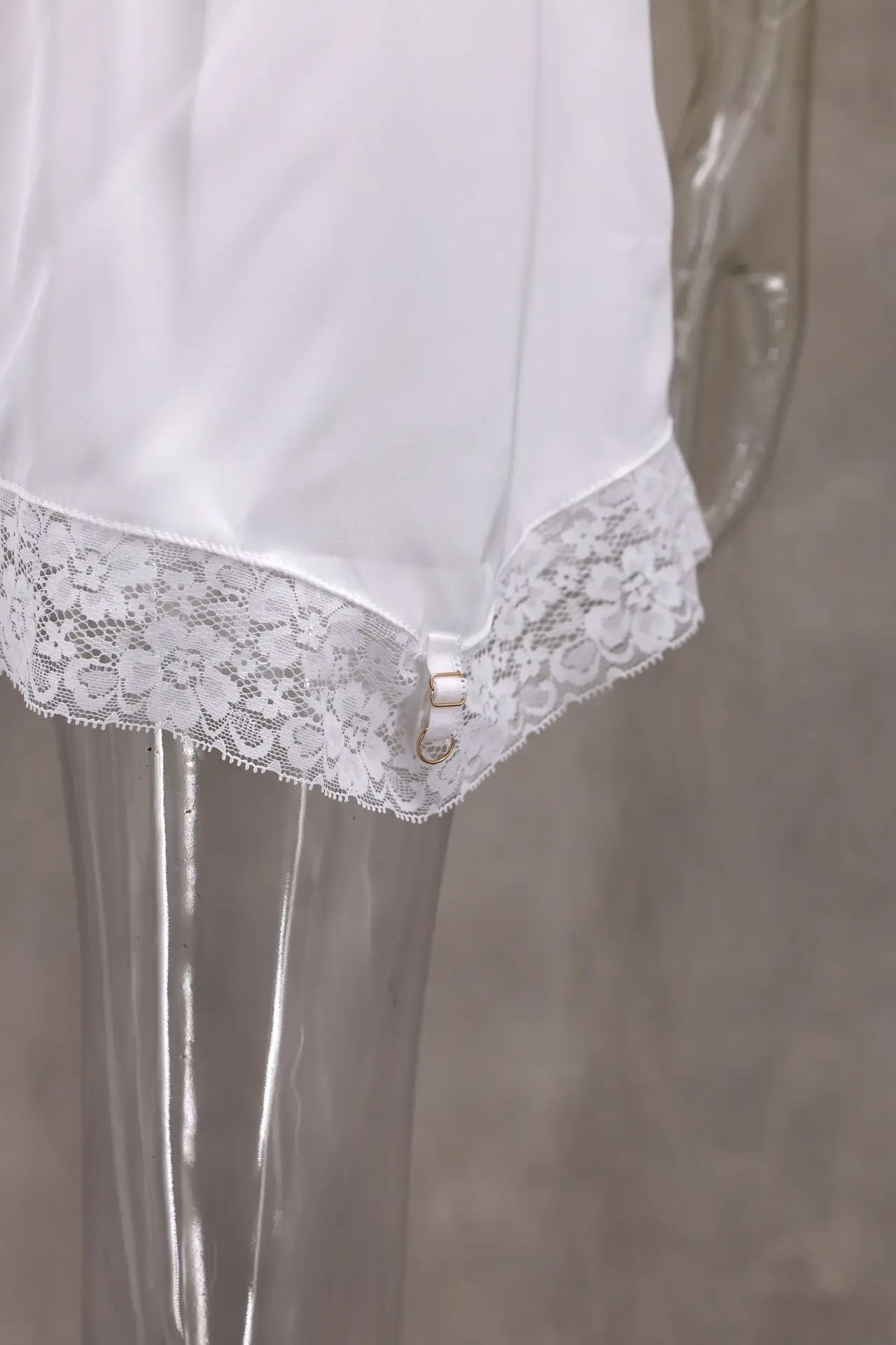 Summer Casual Solid Skirt Female 2025 Sexy Lace White Asymmetrical Midi Skirts Street Chic Satin High Waist Slim Skirt