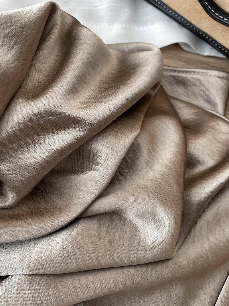 12 Colors New In 2026 Women Spring Autumn Elegant Fashion Satin Long Skirts Female Trendy Solid Color High Waist Faldas