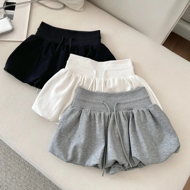 Summer Korean Fashion Mini Y2k Skirt Women Shoujo 2000s Coquette High Waist Culottes Gyaru Preppy Cutecore Kpop Tide Micro New