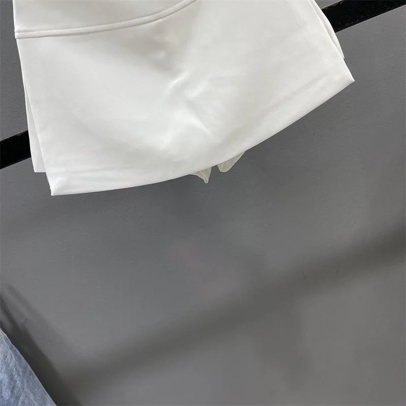 Limiguyue High Quality Brand Y2K A-Line Skirt Women Summer High Waist Mini Skort Split Office Short Skirt Slim Fit Sexy 197A