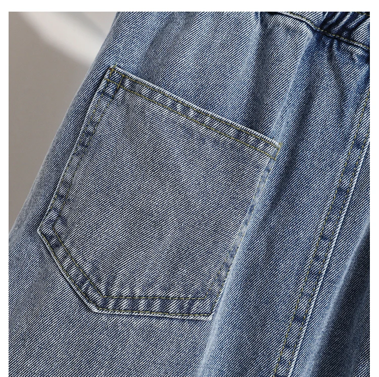 High Waist Denim Long Skirt Women New Arrival 2024 Spring Vintage Style Solid Color Loose Ladies Elegant A-line Skirts B3323