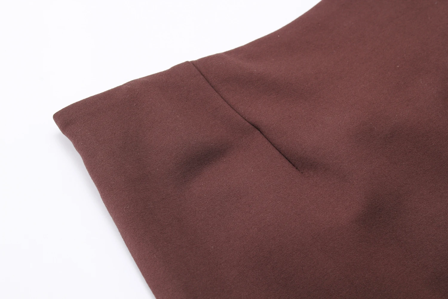 New Women Pencil Skirt Knee Length High Waist Elegant Open Slit Bow Skirt