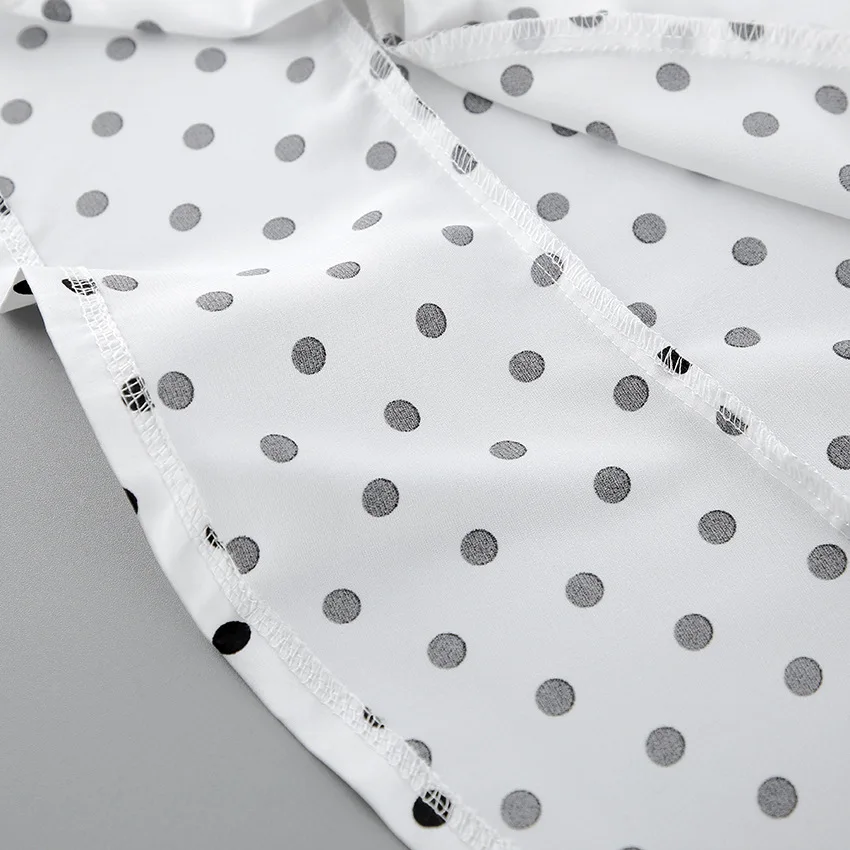 Elegant White Polka Dot Maxi Skirt Women High Waist Slim Ruffled Mermaid Skirt 2026 Summer Chic Y2k Party Long Skirts Streetwear