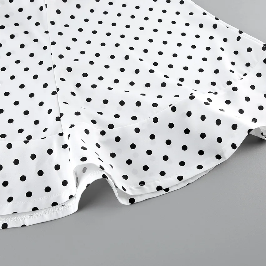 Elegant White Polka Dot Maxi Skirt Women High Waist Slim Ruffled Mermaid Skirt 2026 Summer Chic Y2k Party Long Skirts Streetwear