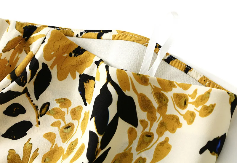 Women Summer Fashion Floral Print Satin Long Skirts 2025 Female Trendy Luxury Elegant Vacation Style Faldas