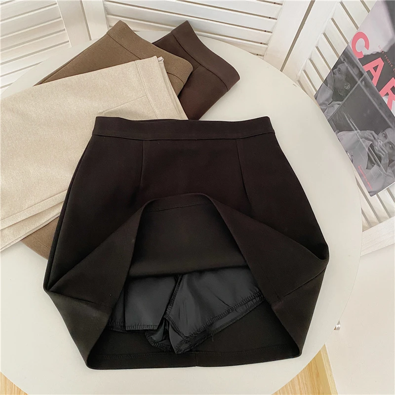 Mini Skirts Women Pure A-line Sexy Prevalent Daily Minimalist Summer Basic Preppy Street Style BF Newest Above Knee Ins Clothes