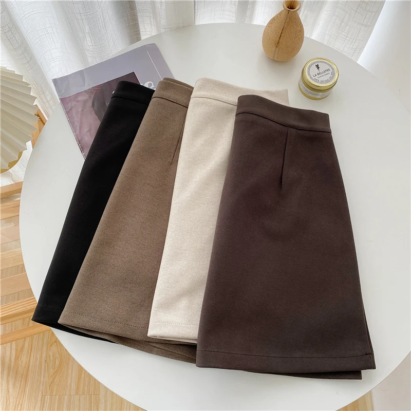 Mini Skirts Women Pure A-line Sexy Prevalent Daily Minimalist Summer Basic Preppy Street Style BF Newest Above Knee Ins Clothes
