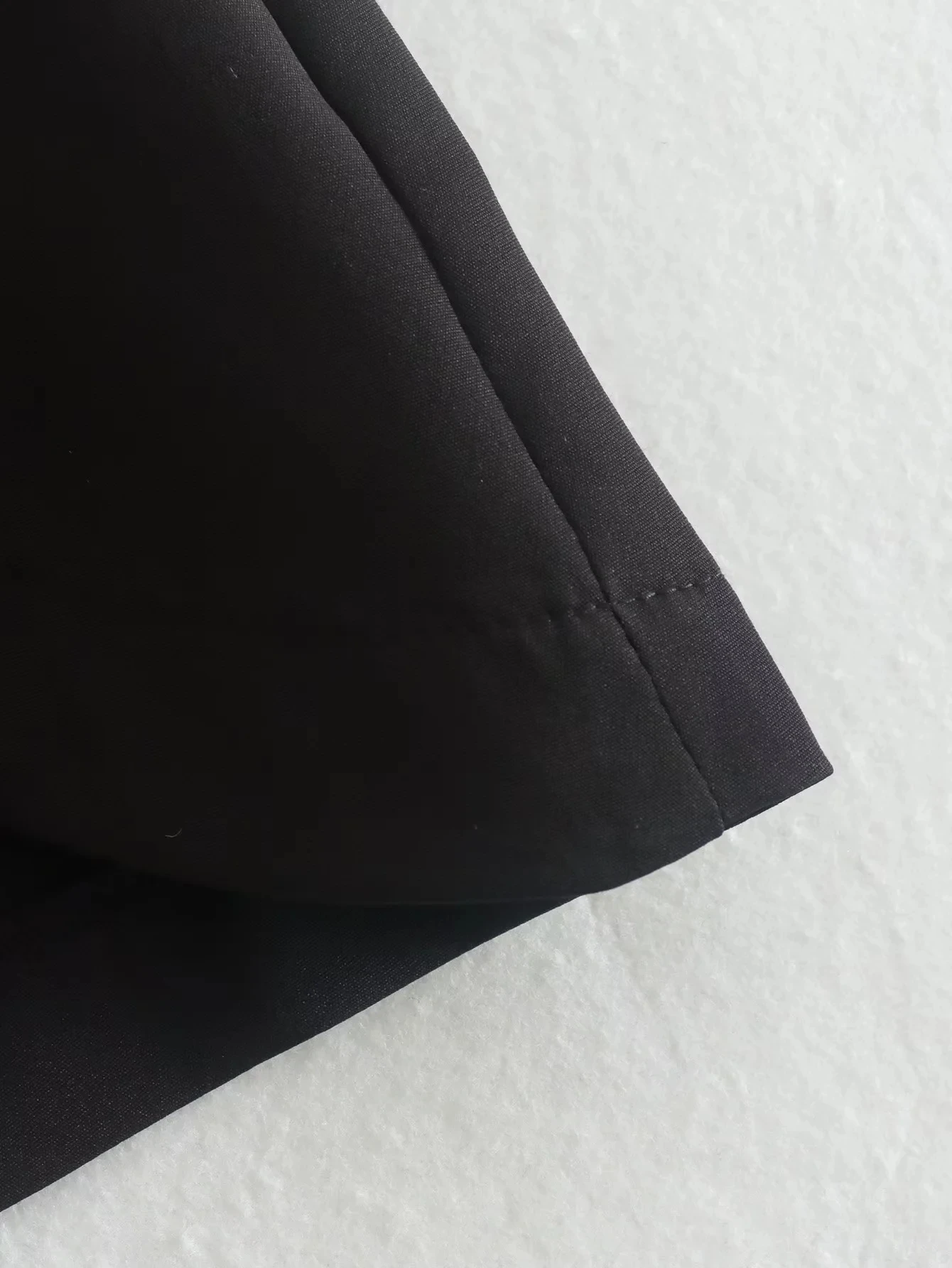 KONDALA Women Fashion 2025 Casual Mini Asymmetrical Skirts Shorts High Waist Back Pockets Wide Leg Skirts Zipper Female Shorts