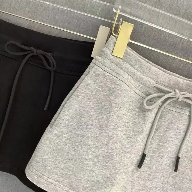 MEXZT Streetwear Mini Skirt Women Korean Fashion Black Drawstring Skirts Summer Preppy High Waist Basic Casual A Line Faldas New
