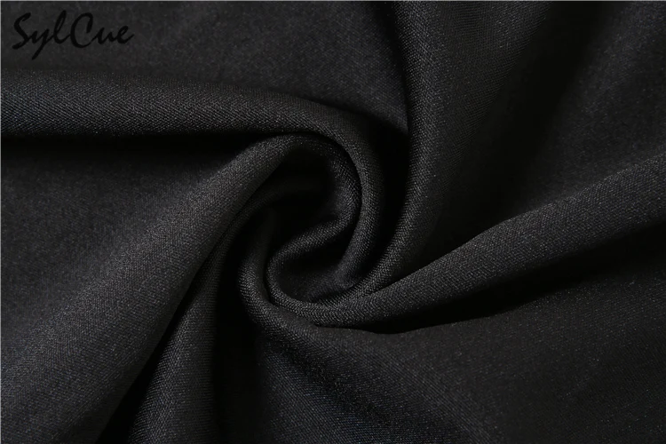 Nibber All-match Commuter Casual Young Girl Summer New Black Cross Simple Sexy Cool Breathable Soft Women's Knit Split Skirt
