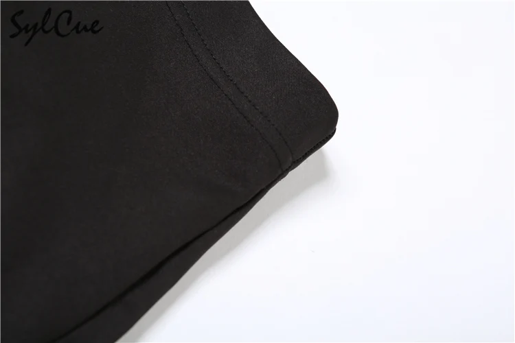 Nibber All-match Commuter Casual Young Girl Summer New Black Cross Simple Sexy Cool Breathable Soft Women's Knit Split Skirt