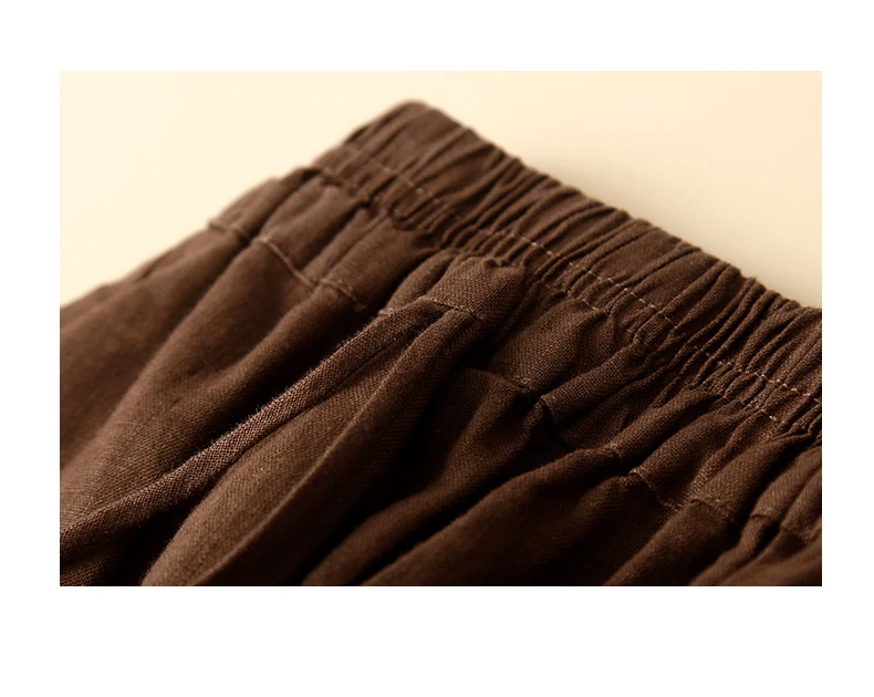 Women Casual Long Skirt New Arrival 2024 Spring Vintage Style Solid Color Elastic Waist Loose Female Cotton A-line Skirts B3671