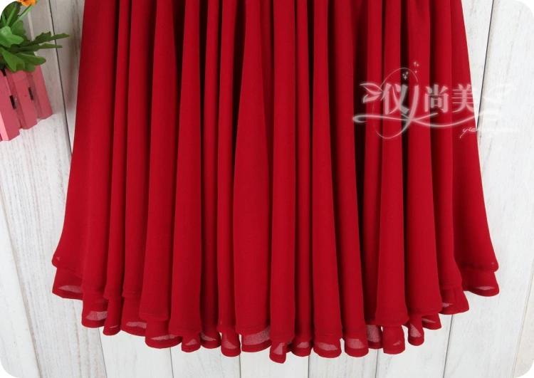 Elastic Waist Large Swing Yarn Have Safety Shorts Women Chiffon Skirt Fluffy Skirt Spring Summer Large Size Mini Sexy Bott Pants