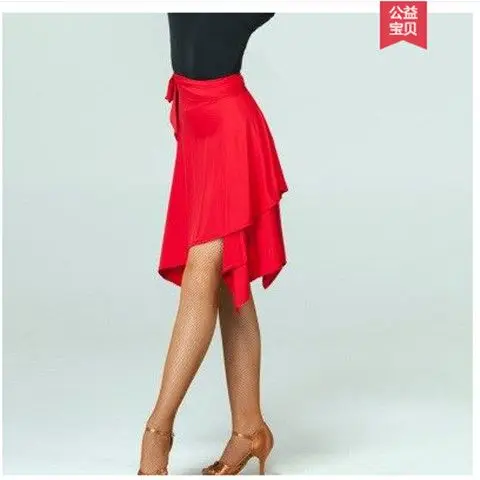 Latin Dance Apron Triangle Towel One-piece Adult Skirt Women Lace-up New Cha-cha Skirt Covering Hip ,Running Climbing Clothing