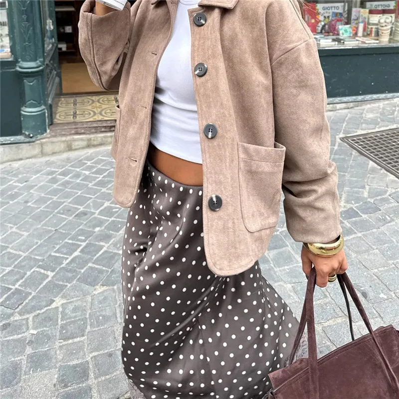 Women Polka Dot Satin Silk Midi Skirt Retro High Waist Lace Trim Long Skirts A Line Vintage Y2k Going Out Streetwear