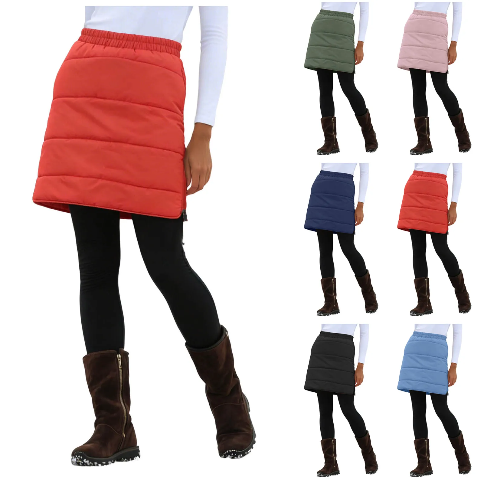 Women Skirt Winter New Waterproof Synthetic Fibre Skirt Thermal Lined Sports Ski Snow Keep Warm Skirt Female Snowboard Tracksuit