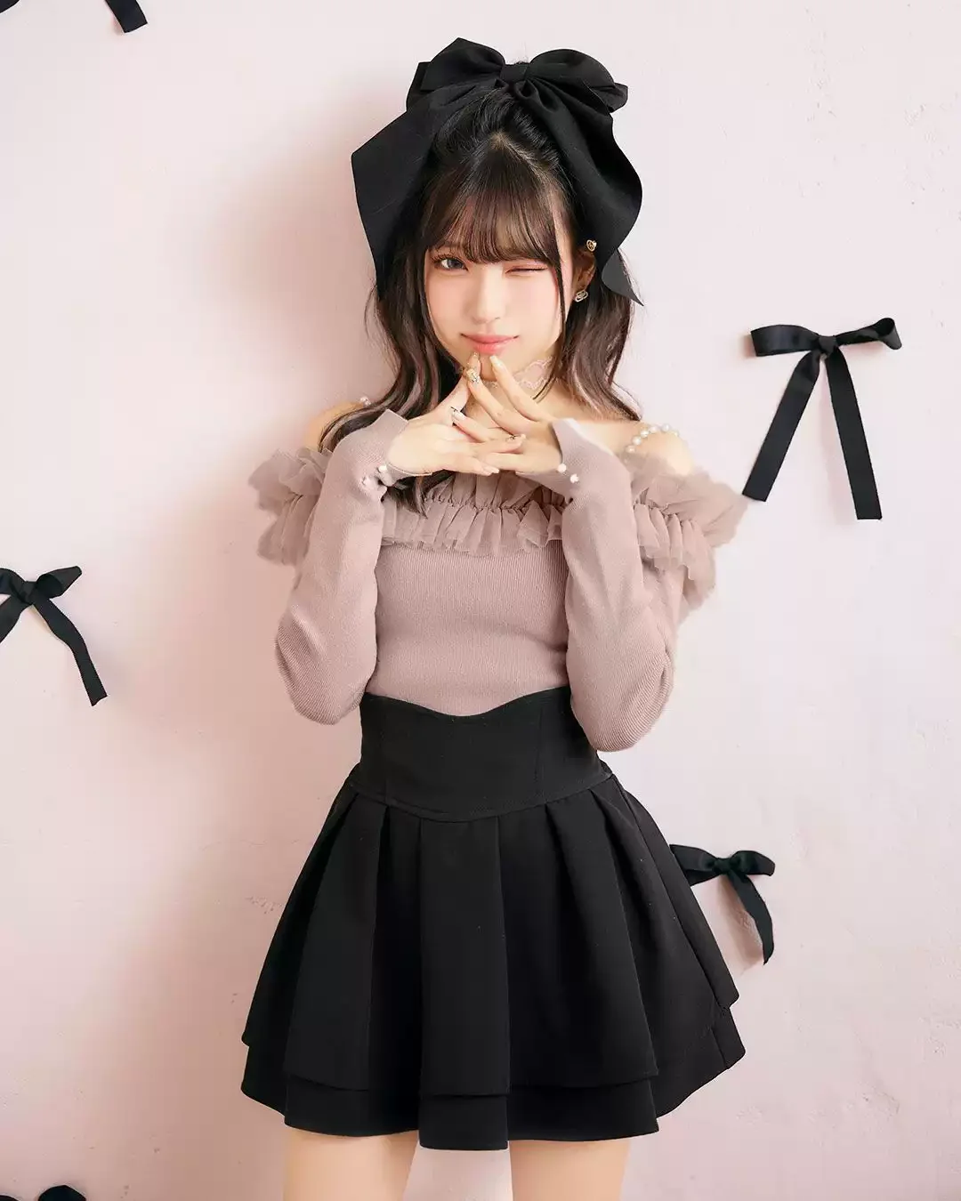 Japanese Skirts Mine Series Mass-produced Sweet Ruffle Pleated Plaid Skirt Women High Waist Slim Student Girl Skirt Culottes