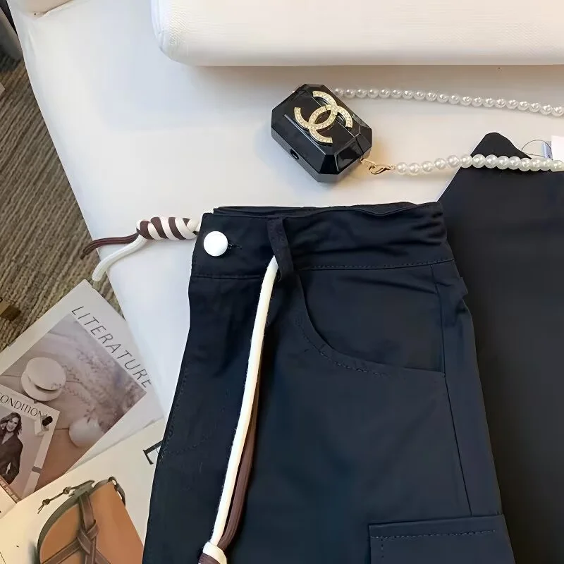 Skirt Women Women's Skirt Woman Clothing Workwear Skirt Women's Autumn Large Size High Waist Slim Pocket Joker Split Long Skirt