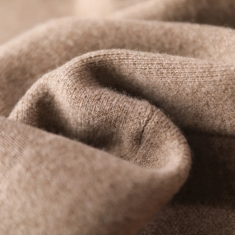New Chic Women Autumn Winter Warm Soft Luxury Cashmere Dress 100% Merino Wool Mini Skirt Preppy Style Cashmere Knitted Skirt