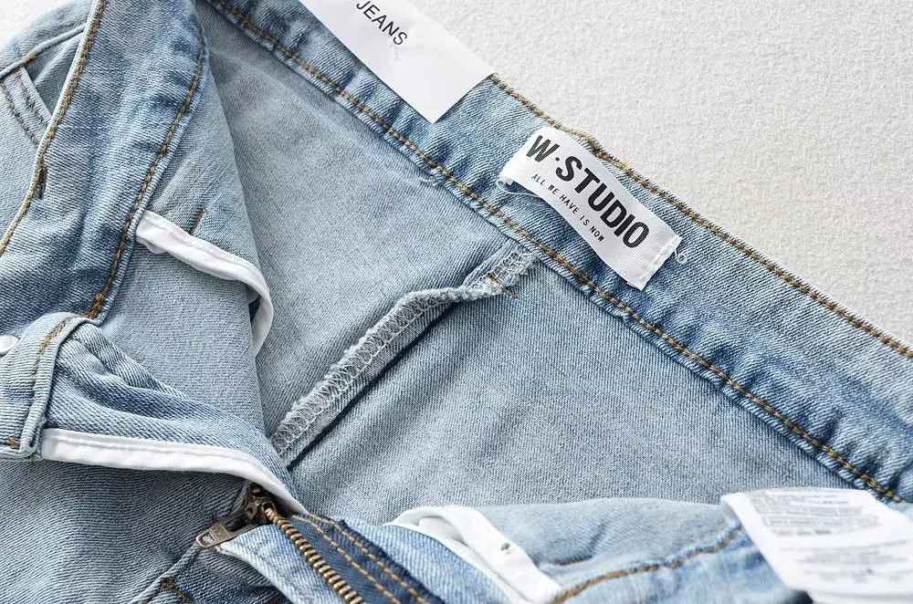 Mini Denim Skirt With Pockets Y2k Streetwear Sexy High Waist Vintage Jean Coquette Shorts Skirt For Women Summer 2023