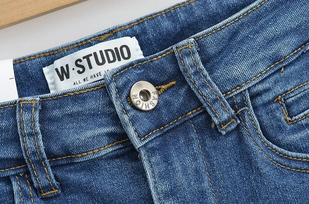 Mini Denim Skirt With Pockets Y2k Streetwear Sexy High Waist Vintage Jean Coquette Shorts Skirt For Women Summer 2023