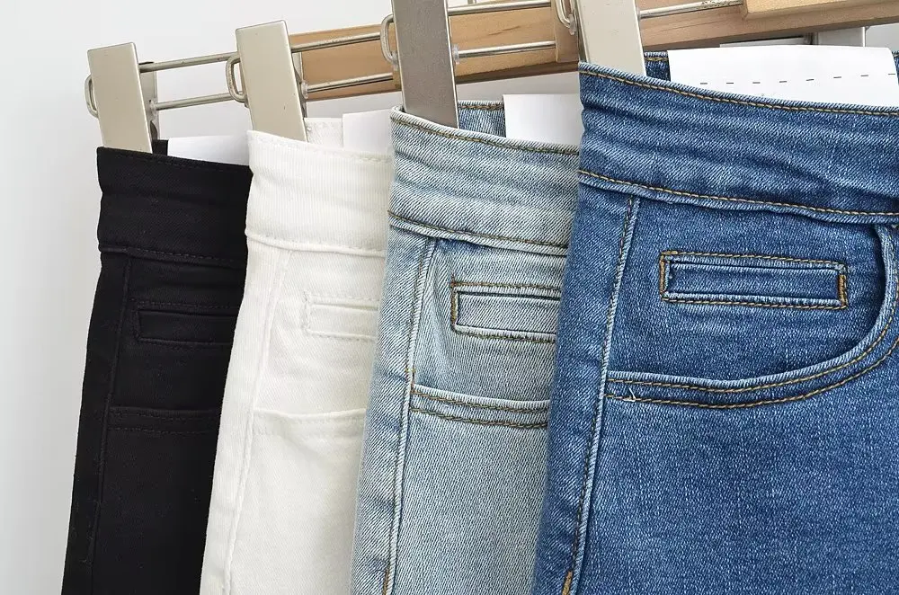 Mini Denim Skirt With Pockets Y2k Streetwear Sexy High Waist Vintage Jean Coquette Shorts Skirt For Women Summer 2023