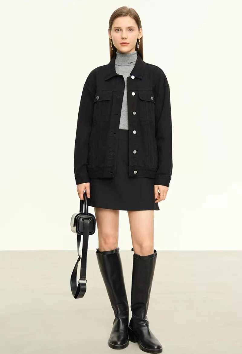 Women Simple Casual Shorts Skirts Korean High Waist Office Lady Commuting Straight A Line Skirts Solid All Match Female Skirts