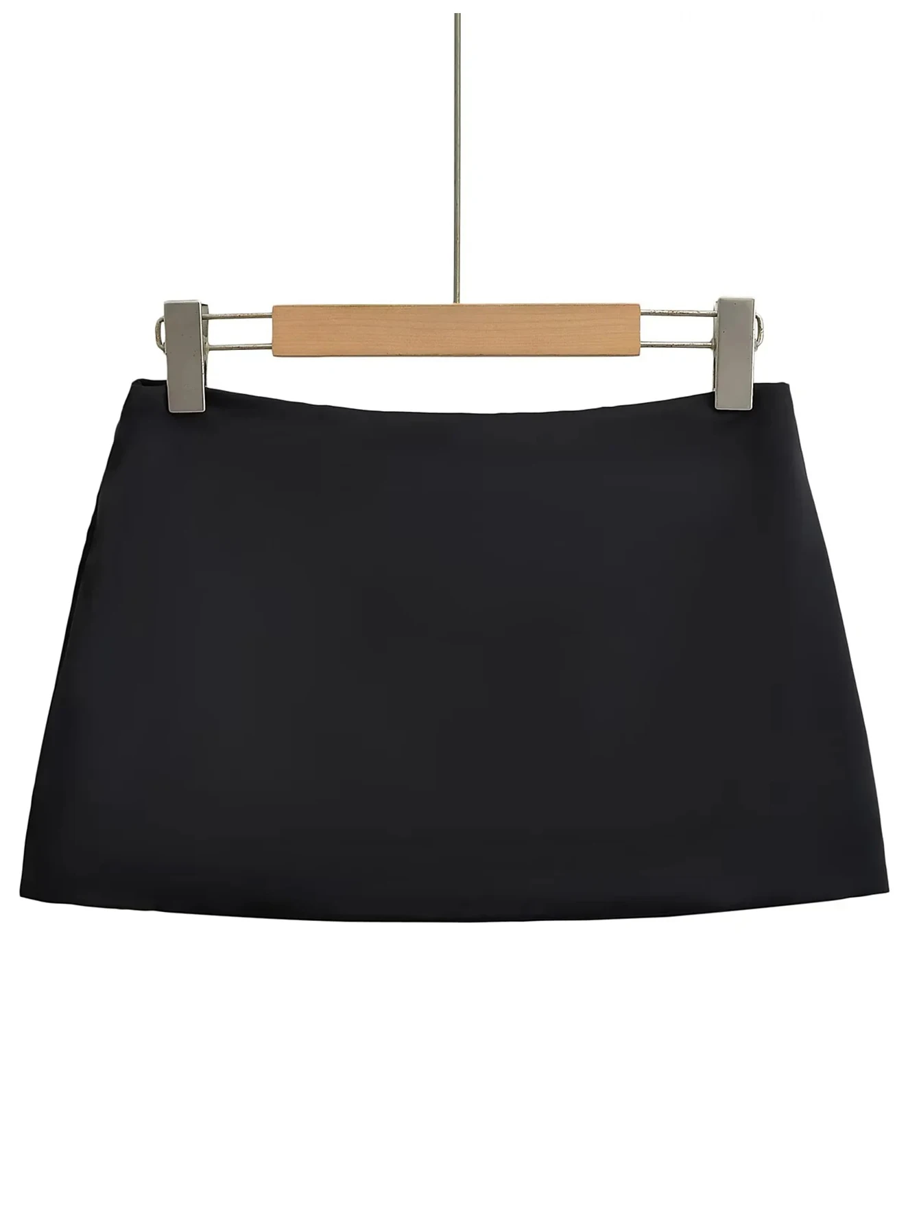 Sexy Vintage Satin Black White Mini Skirt Women Summer Clothes Pink Fashion Short Skirts Woman Clothing Cute Micro Pencil Skirt