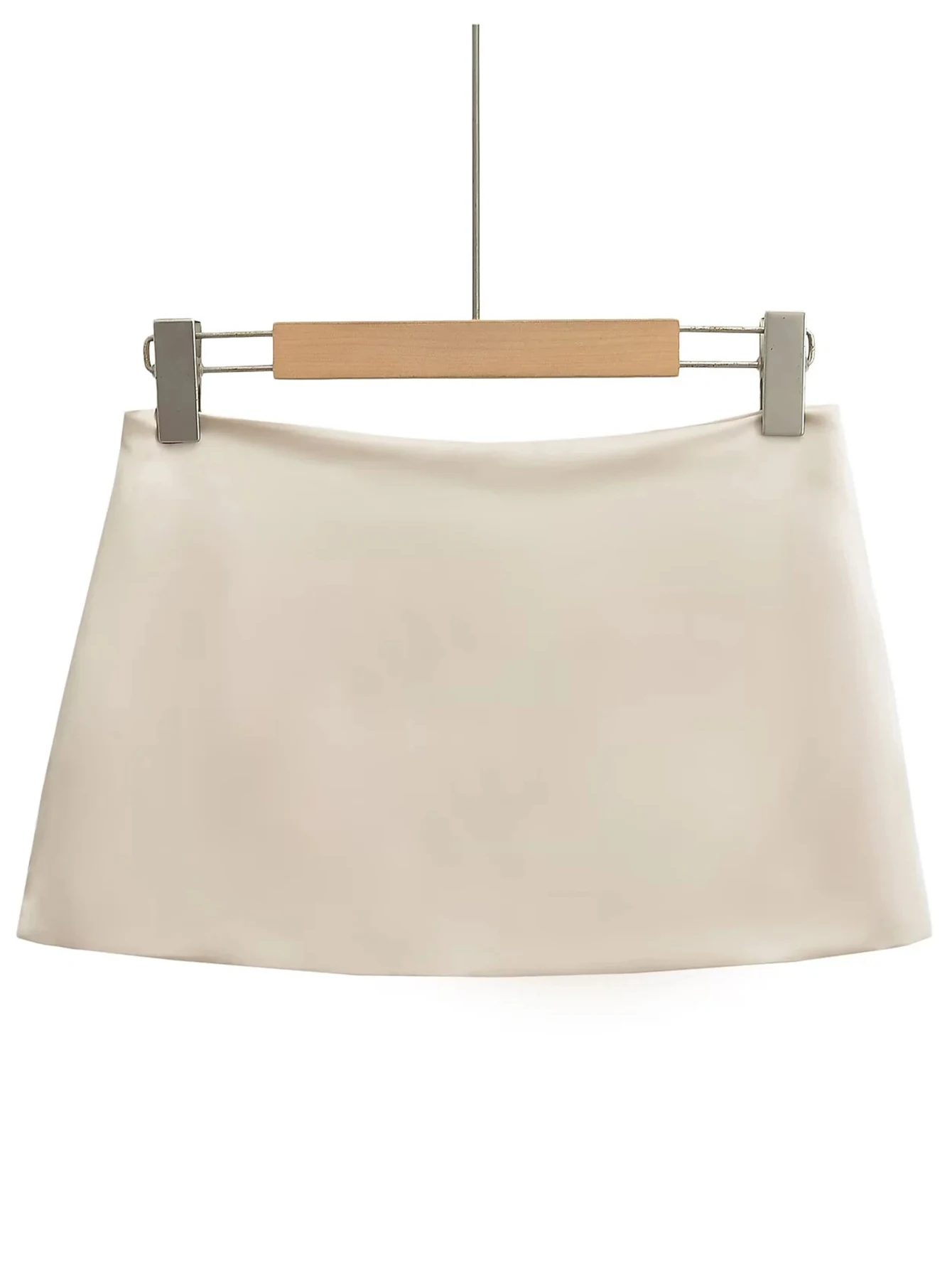 Sexy Vintage Satin Black White Mini Skirt Women Summer Clothes Pink Fashion Short Skirts Woman Clothing Cute Micro Pencil Skirt