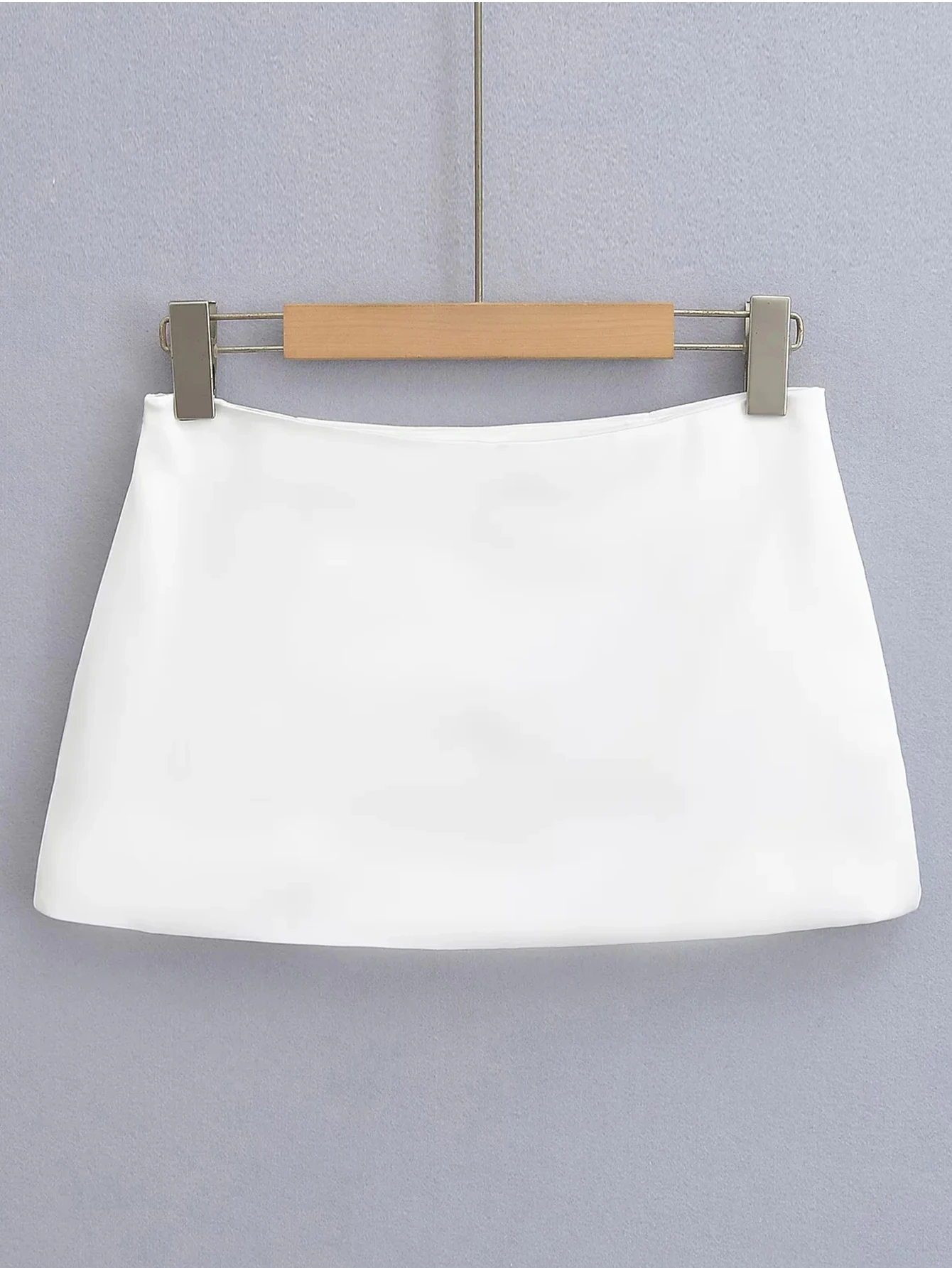 Sexy Vintage Satin Black White Mini Skirt Women Summer Clothes Pink Fashion Short Skirts Woman Clothing Cute Micro Pencil Skirt