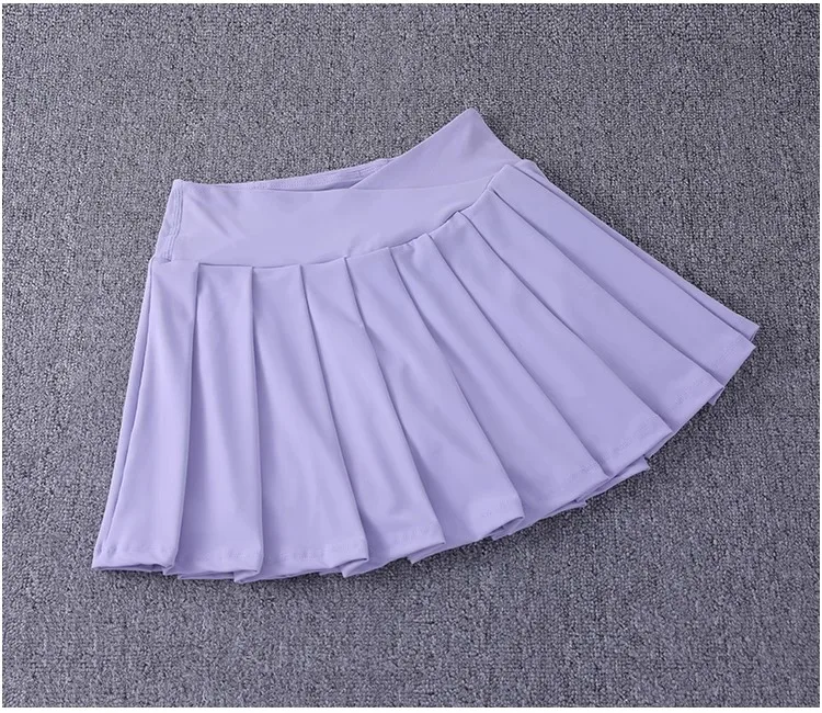 Women's Quick Dry Pleated Tennis Skirts Mid Waisted Cute Athletic Workout Running Sports Golf Skorts