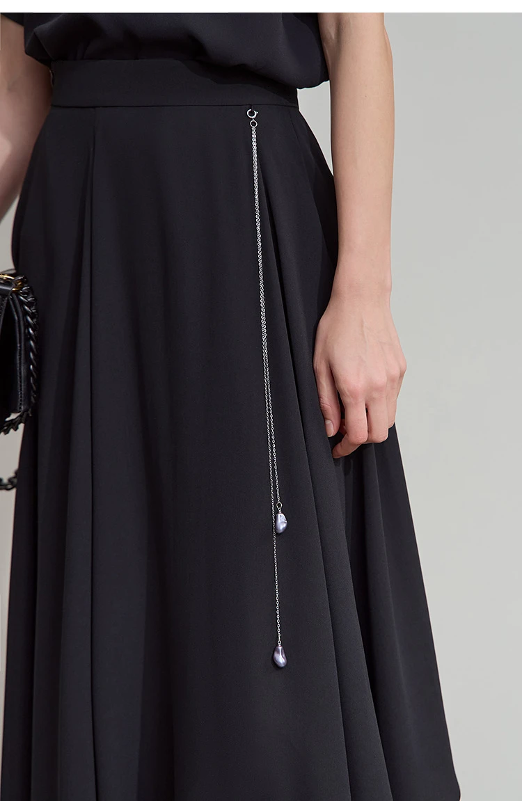 AMII Minimalist Office Lady Skirts Women 2026 New Summer Solid Loose Asymmetric Large A-line Skirt Female Fashion 12542168