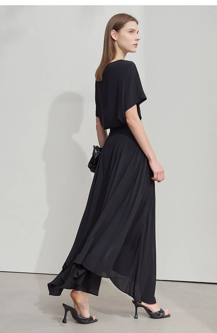 AMII Minimalist Office Lady Skirts Women 2026 New Summer Solid Loose Asymmetric Large A-line Skirt Female Fashion 12542168