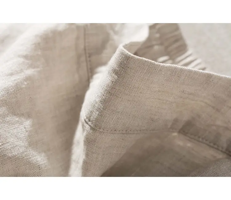 Women's Basical Cotton Linen Skirts Spring Summer Fashion Good Quality Simple Solid Color High Waist A-line Vintage Dress Female